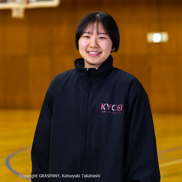＜ポジション＞G   ＜出身校＞黒部南部ANGELS・奥田中学校・龍谷富山高校   ＜コメント＞ずる賢く